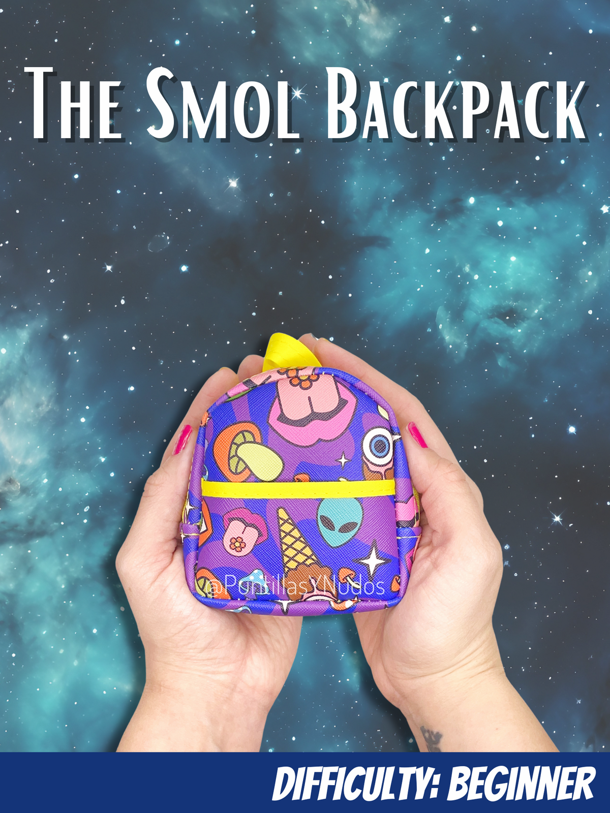 Smol Backpack PDF Sewing Pattern – PuntillasYNudos
